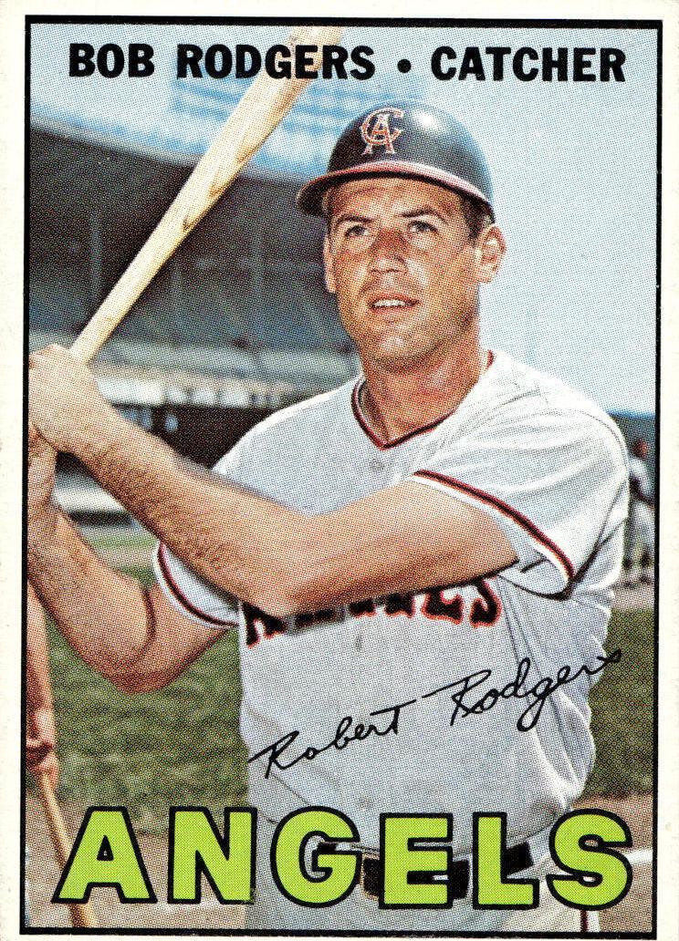 1967 Topps Baseball Bob Rodgers #281 PSA 9