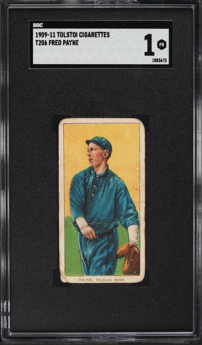1909-11 T206 Baseball Fred Payne #NNO