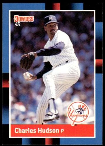 1988 Donruss Baseball Charles Hudson #374