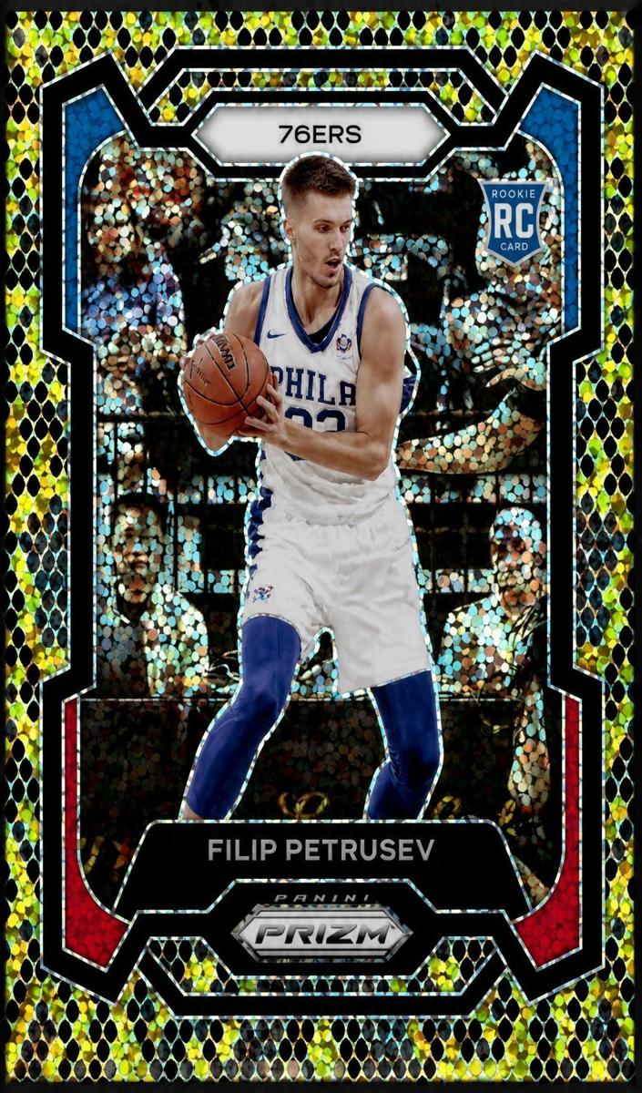 2023 Panini Prizm Basketball King Snake Filip Petrusev #282
