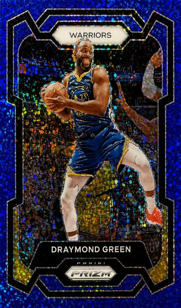 2023 Panini Prizm Basketball Blue Sparkle Draymond Green #75