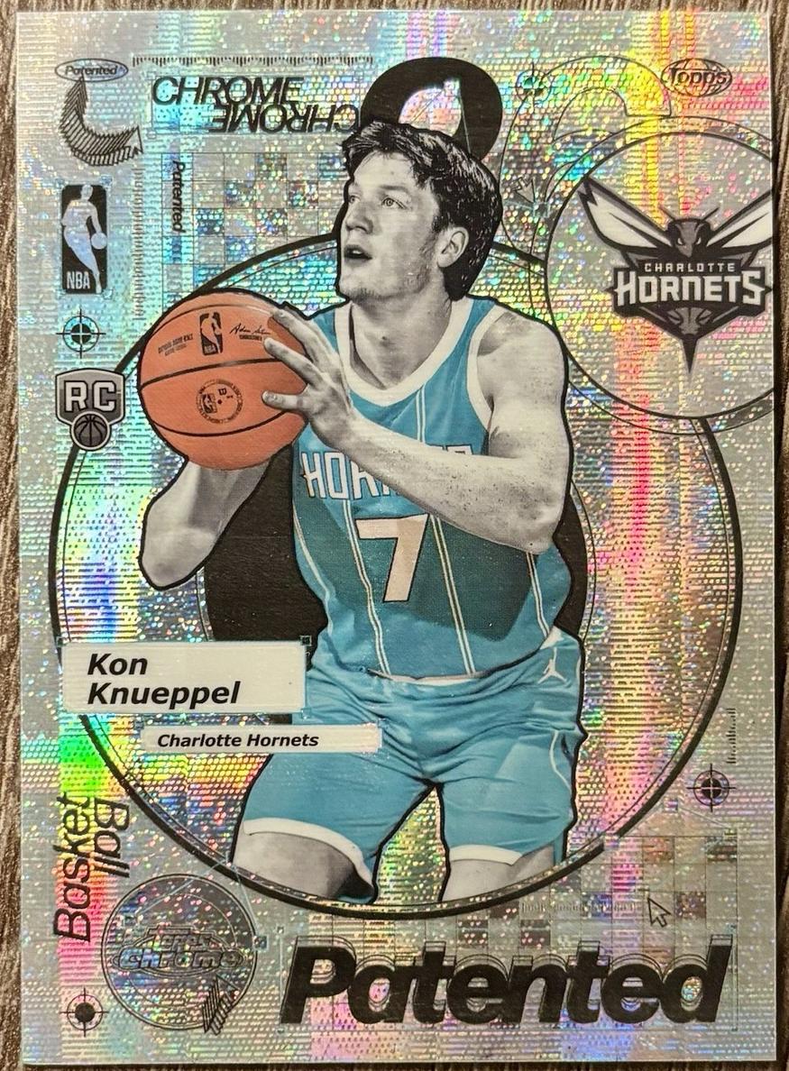 2025 Topps Chrome Basketball Kon Knueppel #PD-19