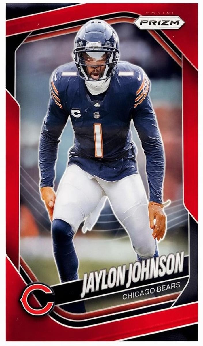 2025 Panini Prizm Football Red Jaylon Johnson #44