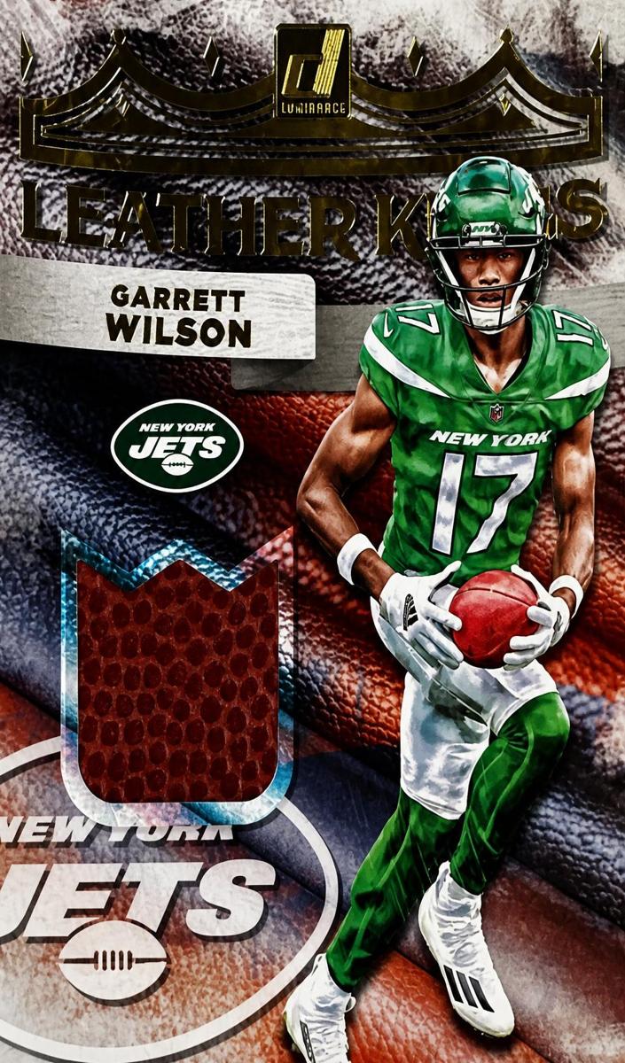 2022 Panini Donruss Football Garrett Wilson #LK-6 PSA 8
