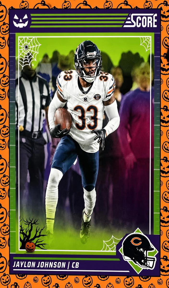 2024 Panini Score-a-Treat Football Pumpkin Jaylon Johnson #50