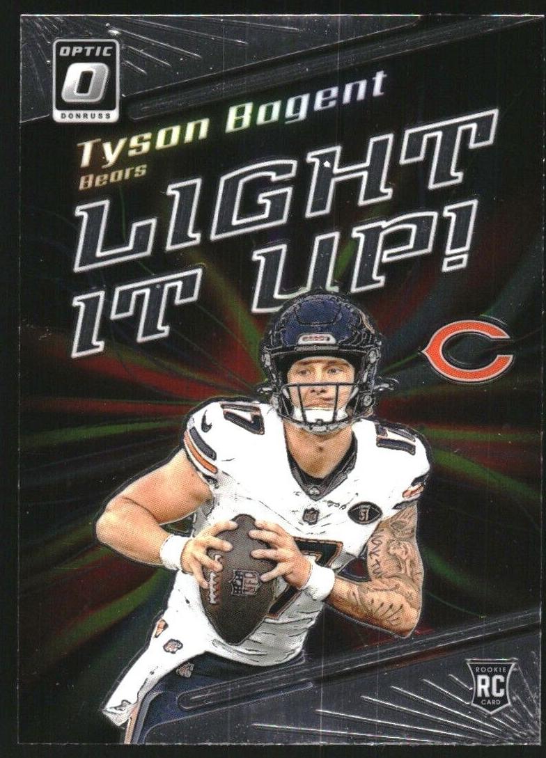 2023 Donruss Optic Football Tyson Bagent #LU-TB PSA 9