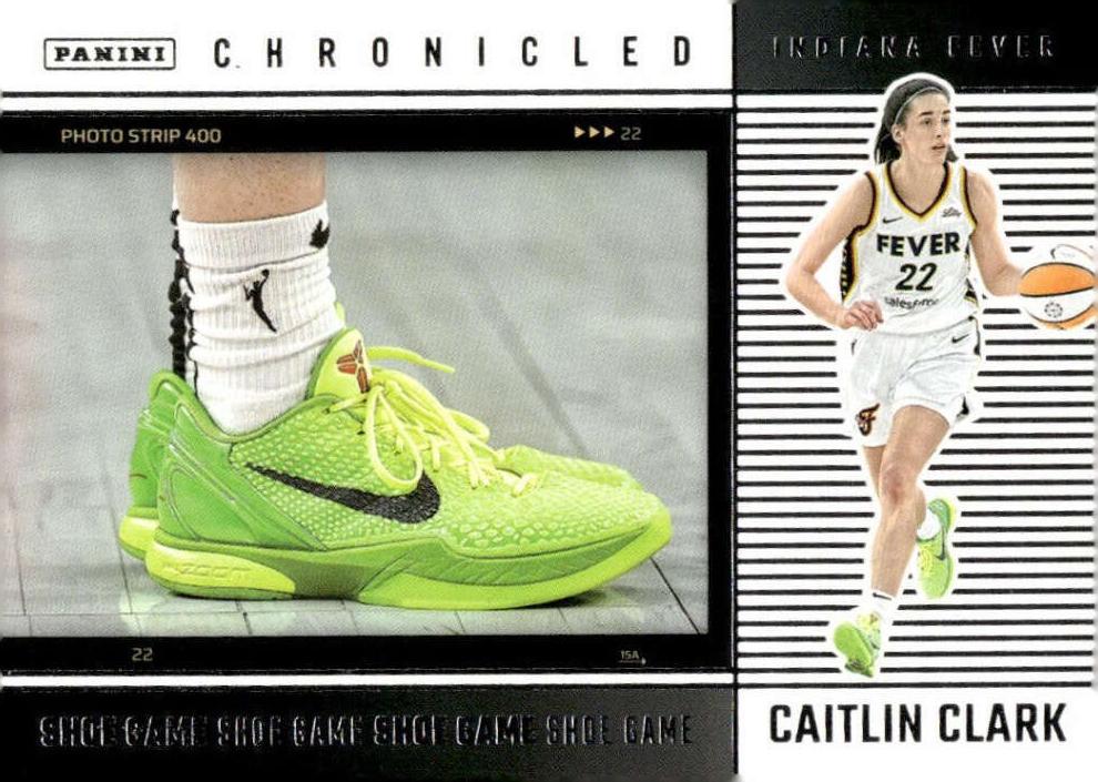 2025 Panini Caitlin Clark Chronicled Basketball Caitlin Clark #71 PSA 9