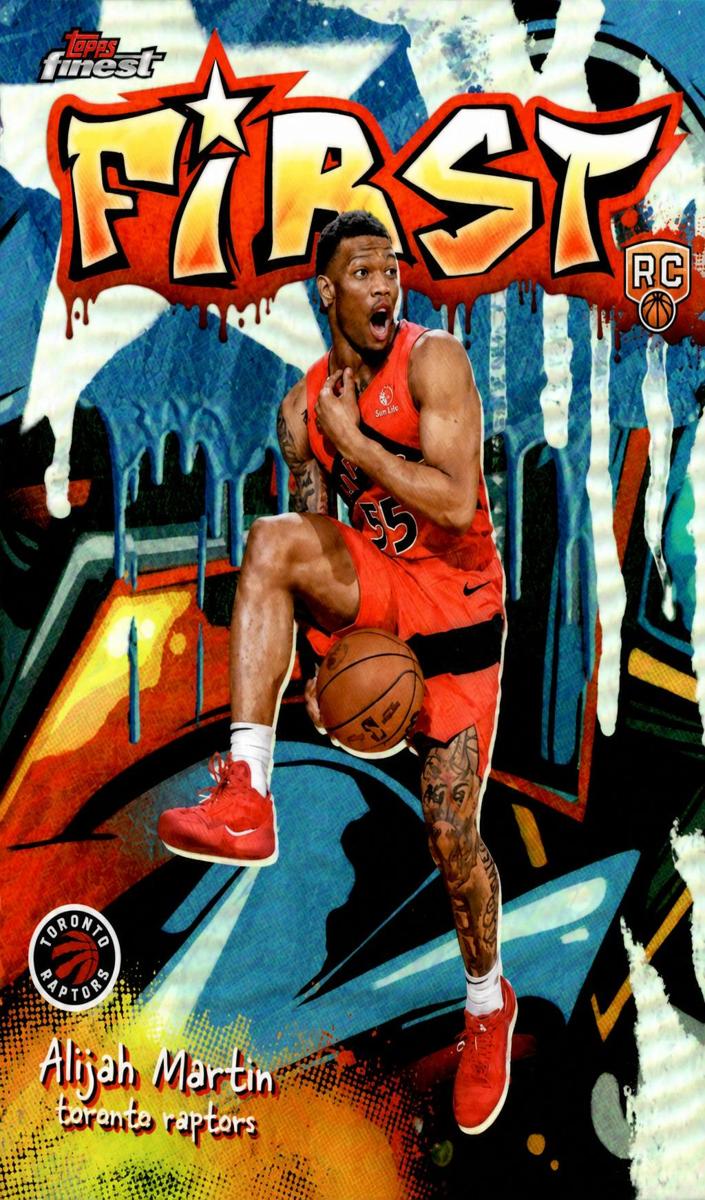 2025 Topps Finest Basketball Refractor Alijah Martin #F-29