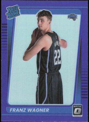 2021 Donruss Optic Basketball Purple Franz Wagner #185 SGC 9