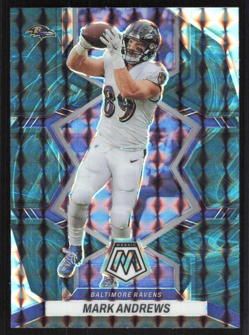 2022 Panini Mosaic Football Genesis Mark Andrews #17