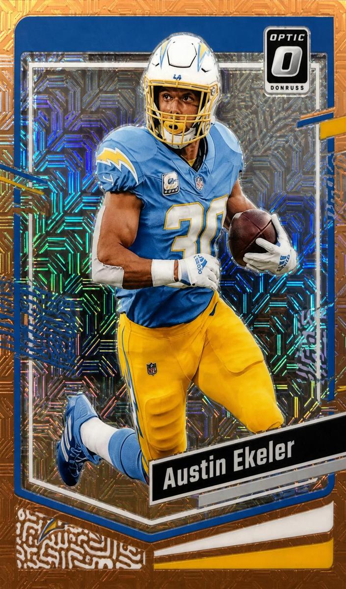 2023 Donruss Optic Football Bronze Mojo Austin Ekeler #101