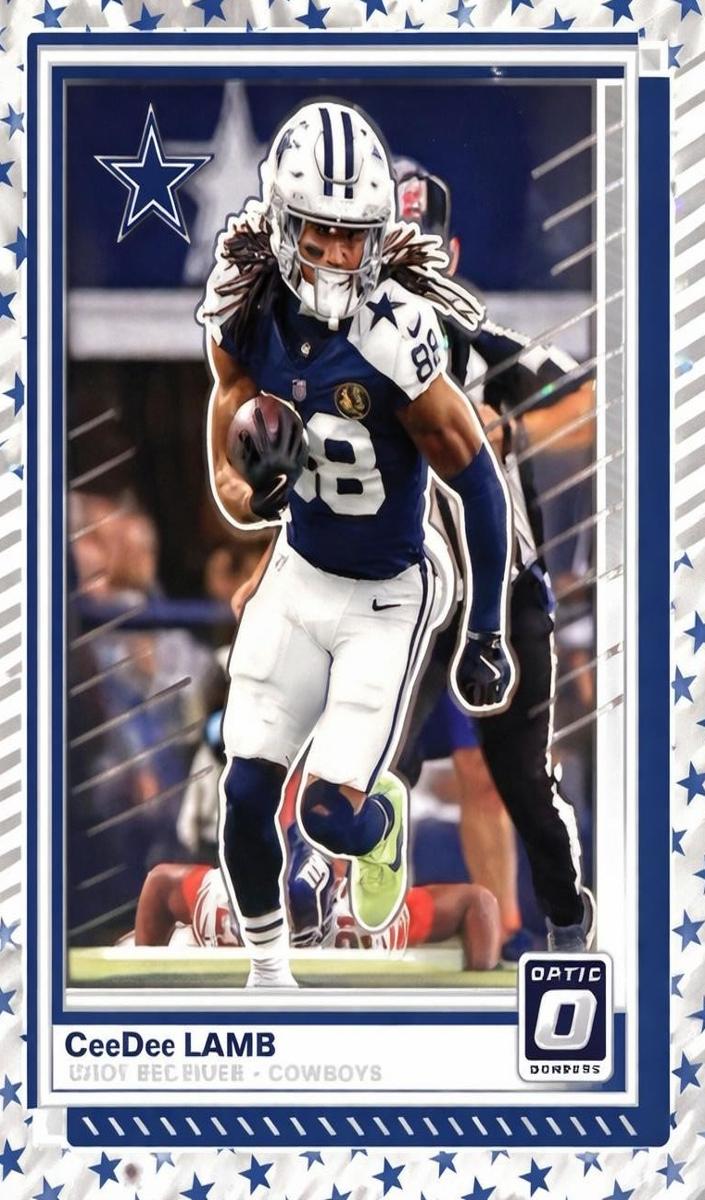 2024 Donruss Optic Football Stars CeeDee Lamb #53 PSA 10