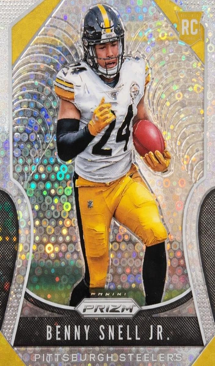 2019 Panini Prizm Football Lazer Benny Snell Jr. #332 PSA 9