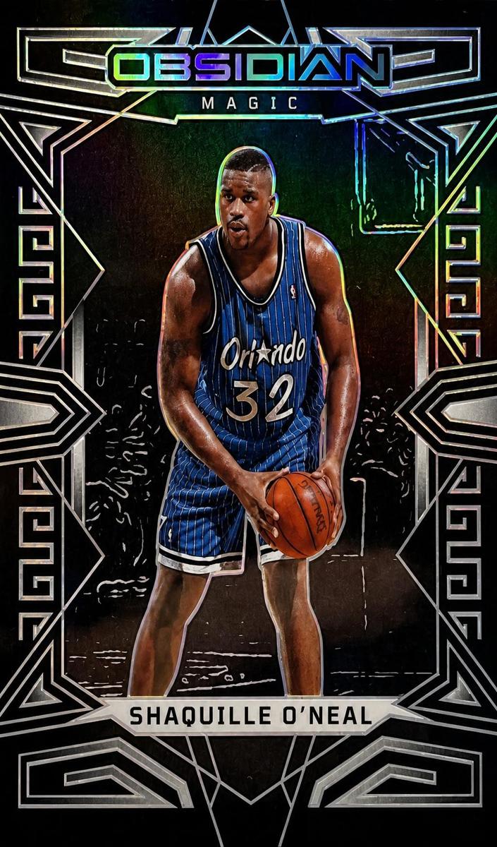 2022 Panini Obsidian Basketball Shaquille O'Neal #139 PSA 9