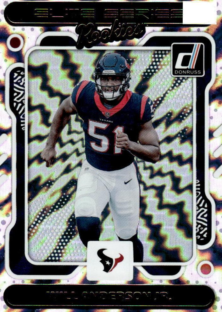 2023 Panini Donruss Football Will Anderson Jr. #1 PSA 10