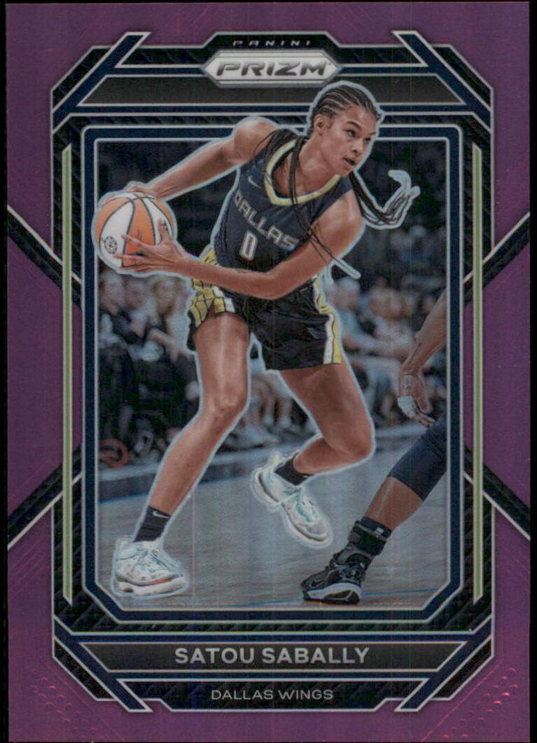 2023 Panini Prizm WNBA Basketball Purple Satou Sabally #60 PSA 10
