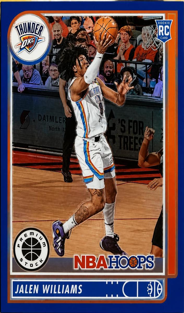 2022 Panini Chronicles Basketball Blue Jalen Williams #573
