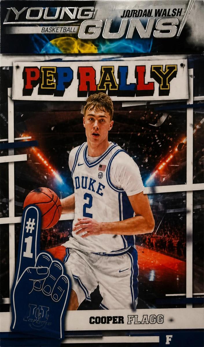 2024 Bowman Chrome University Basketball Refractor Cooper Flagg #PR-6