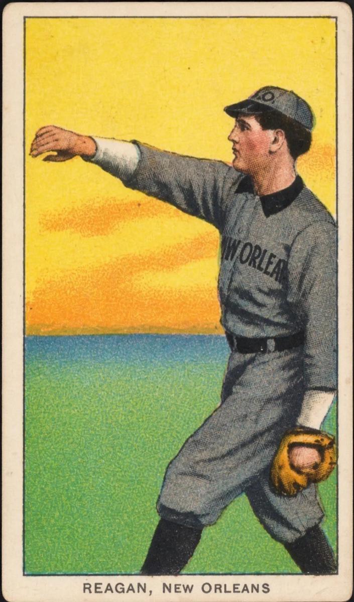 1909-11 T206 Baseball Ed Reagan #NNO