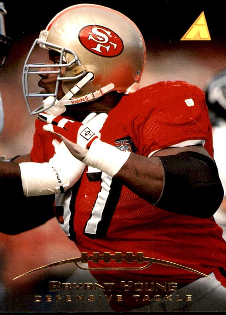 1995 Pinnacle Football Bryant Young #51