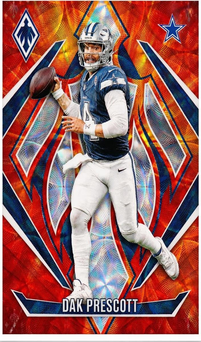 2024 Panini Phoenix Football FireBurst Dak Prescott #31