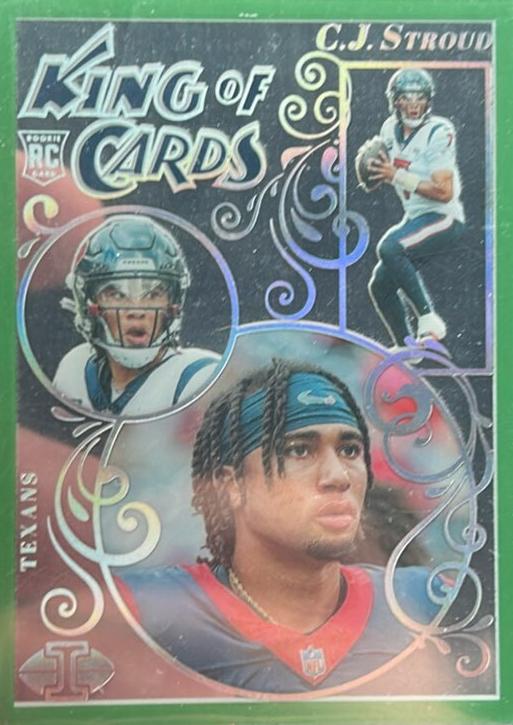 2023 Panini Illusions Football Green C.J. Stroud #17