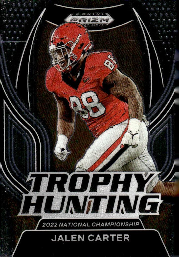 2023 Panini Prizm Draft Picks Football Jalen Carter #TH-1