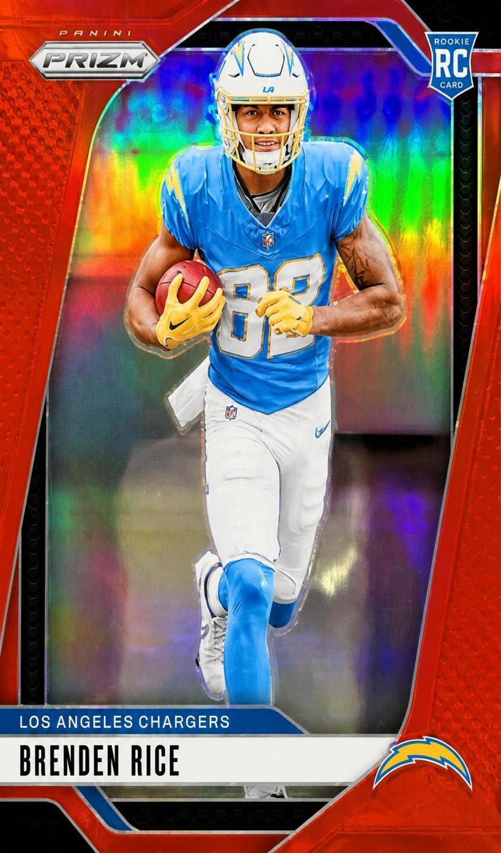 2024 Panini Prizm Football Red Brenden Rice #313