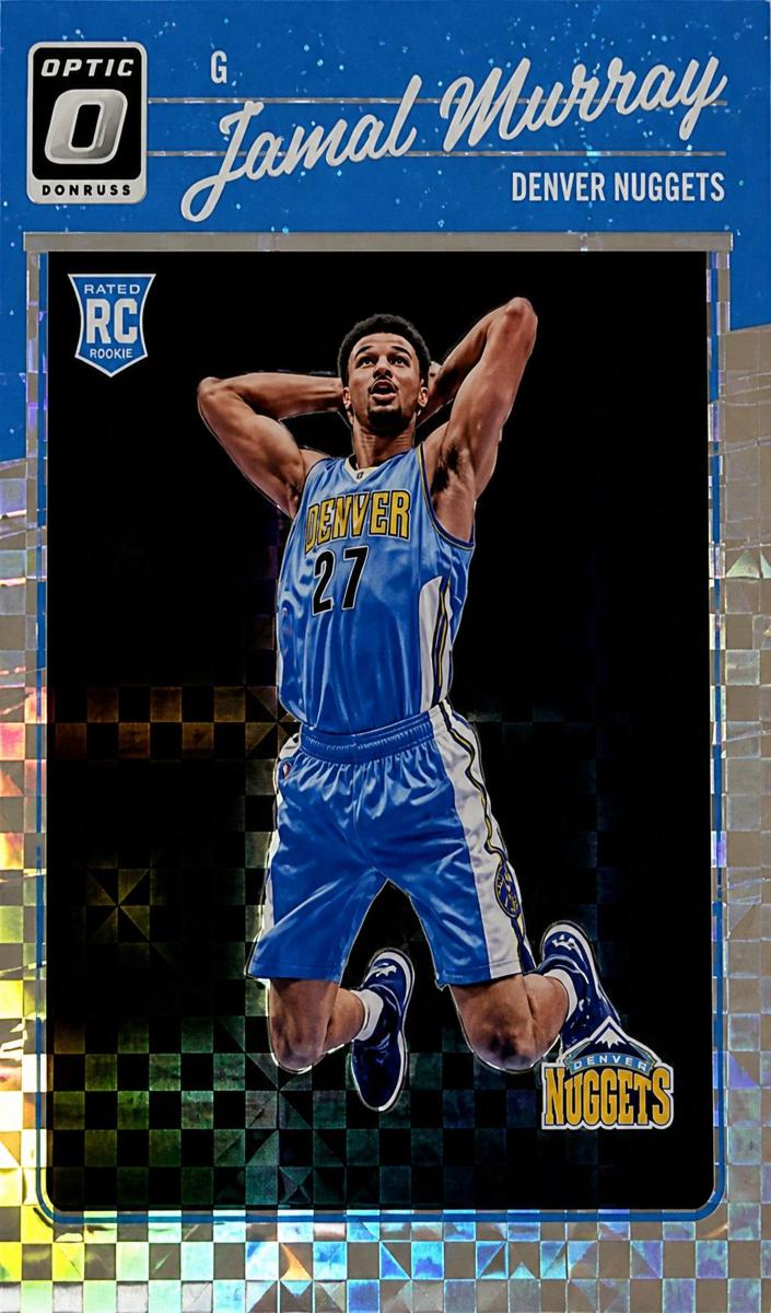 2016 Donruss Optic Basketball Checkerboard Jamal Murray #157 PSA 8.5