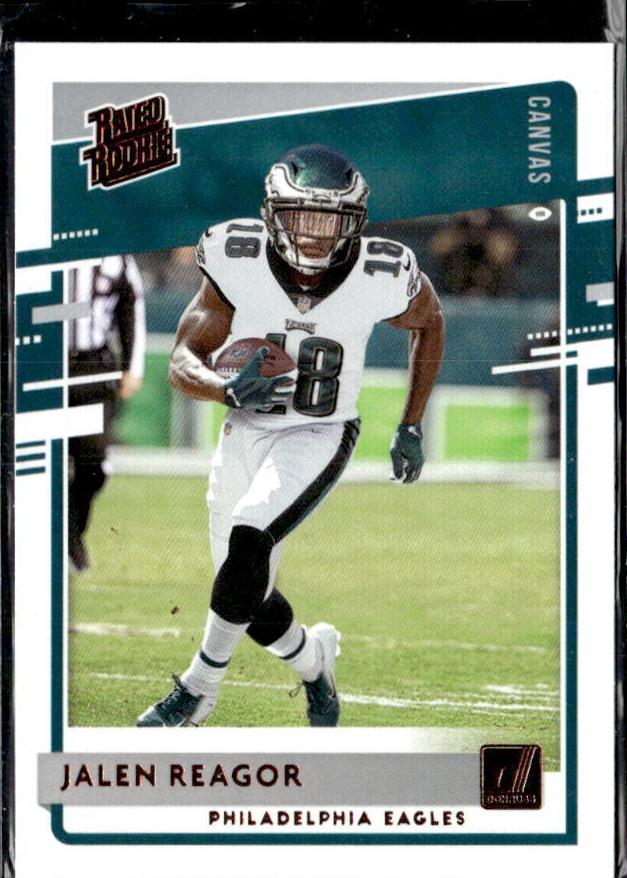 2020 Panini Donruss Football Canvas Jalen Reagor #315