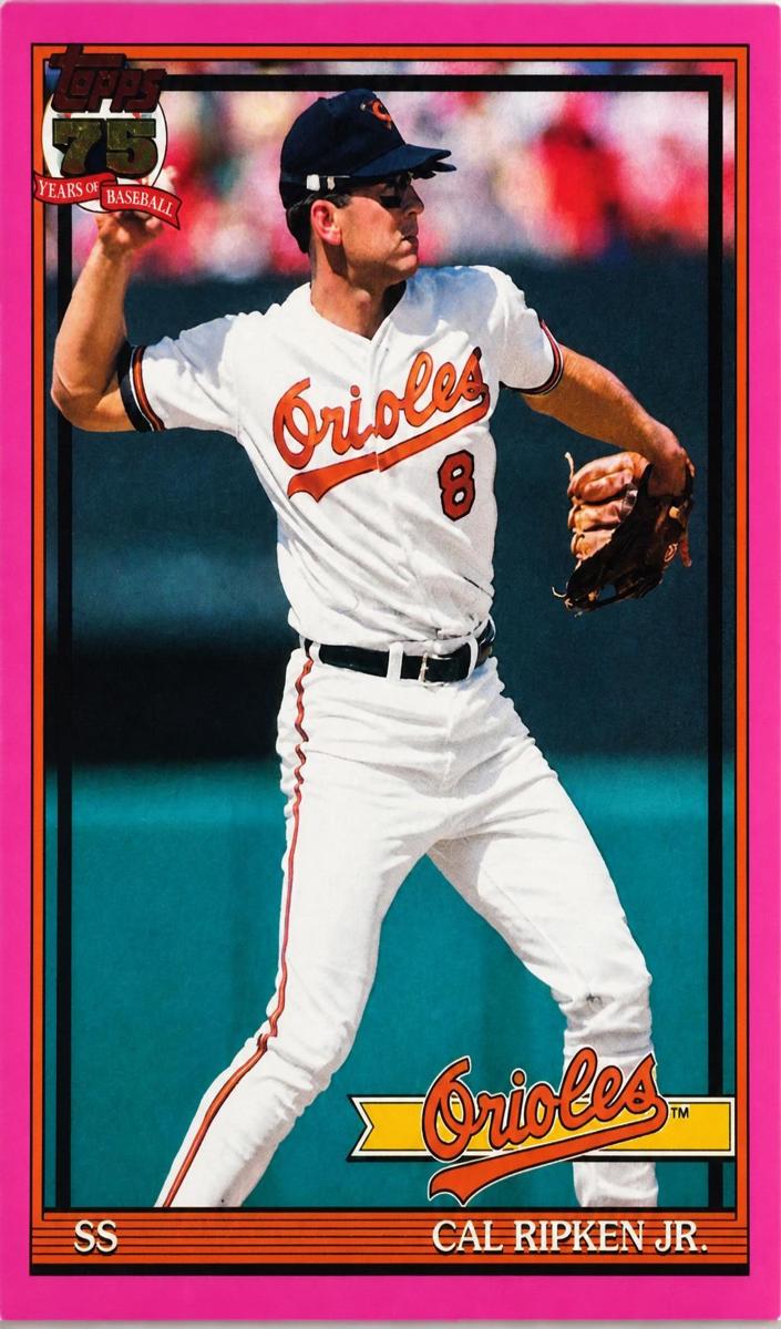 2026 Topps Baseball Pink Foil Cal Ripken Jr. #T91-87