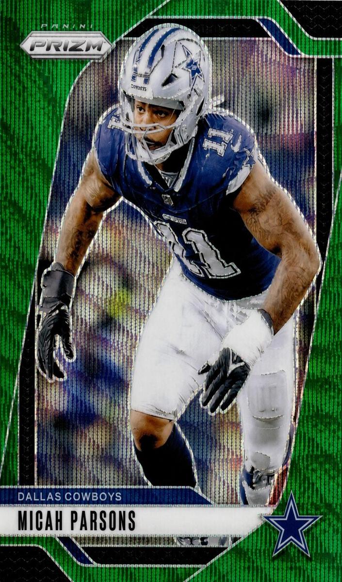 2024 Panini Prizm Football Green Wave Micah Parsons #77