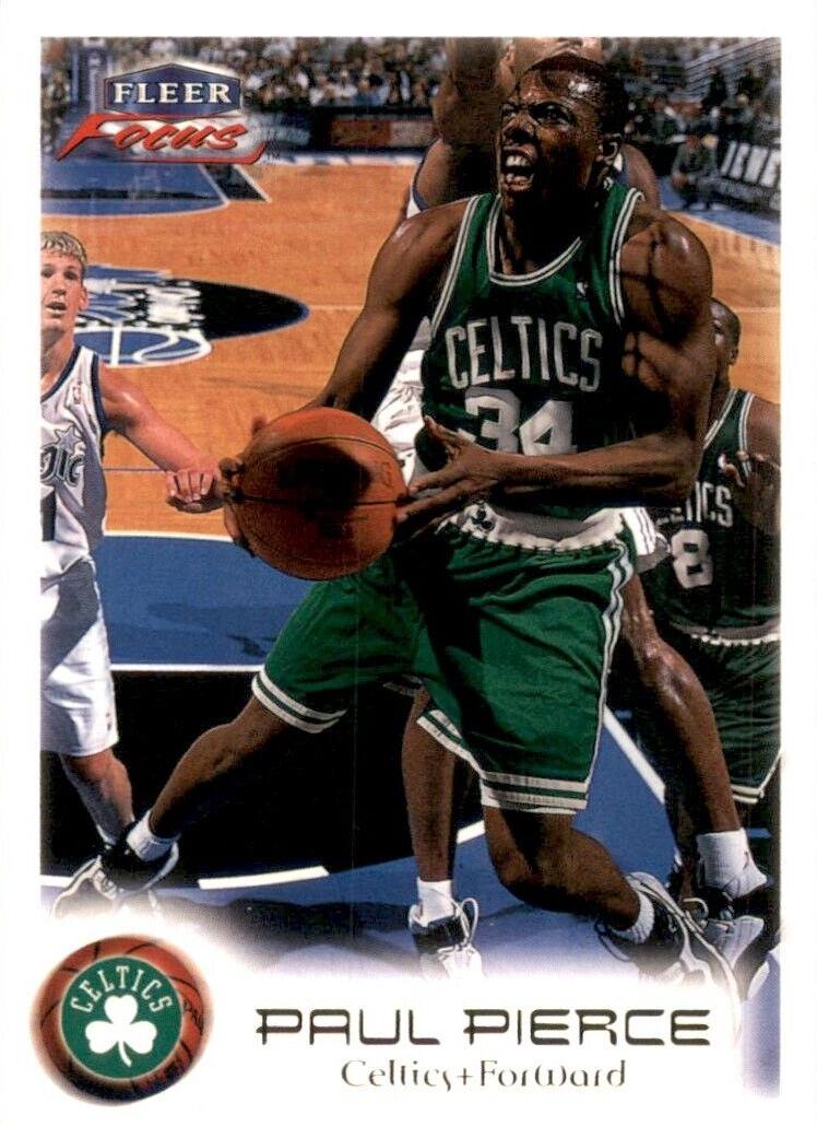 1999 Fleer Focus Basketball Paul Pierce #16 PSA 10