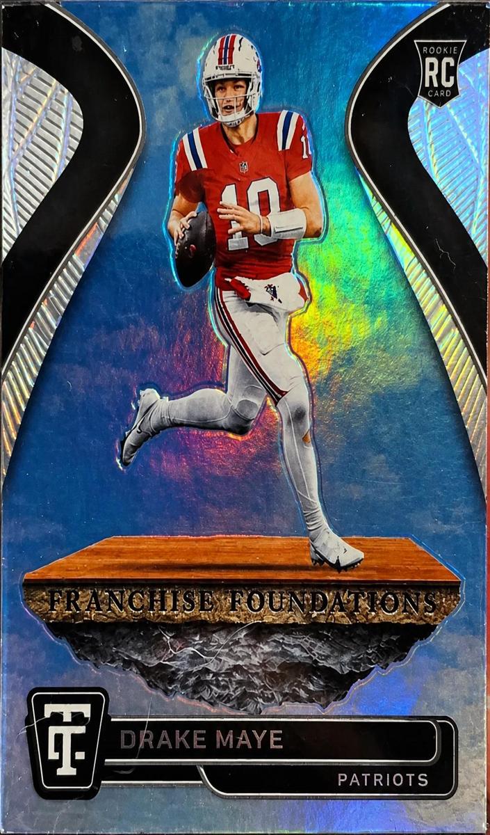 2024 Panini Totally Certified Football Mirror Drake Maye #16