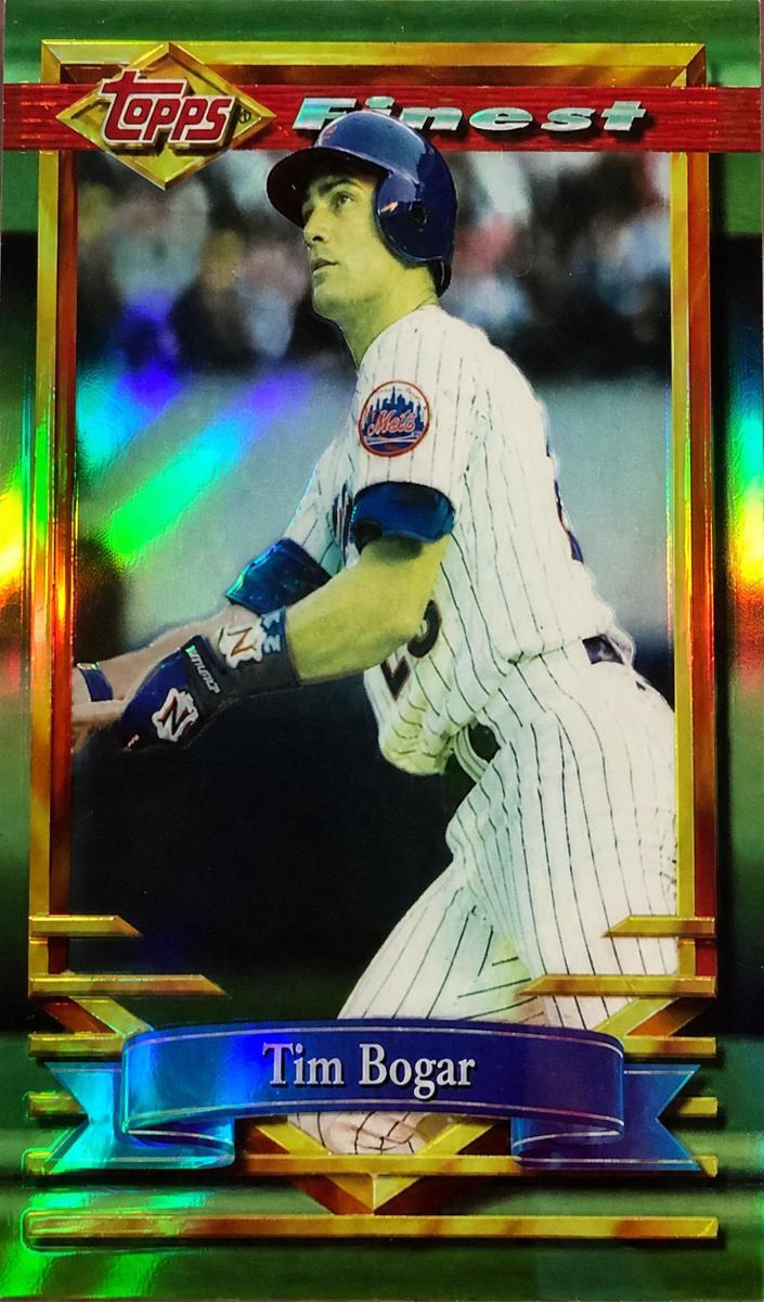 1994 Topps Finest Baseball Refractor Tim Bogar #354 PSA 8.5