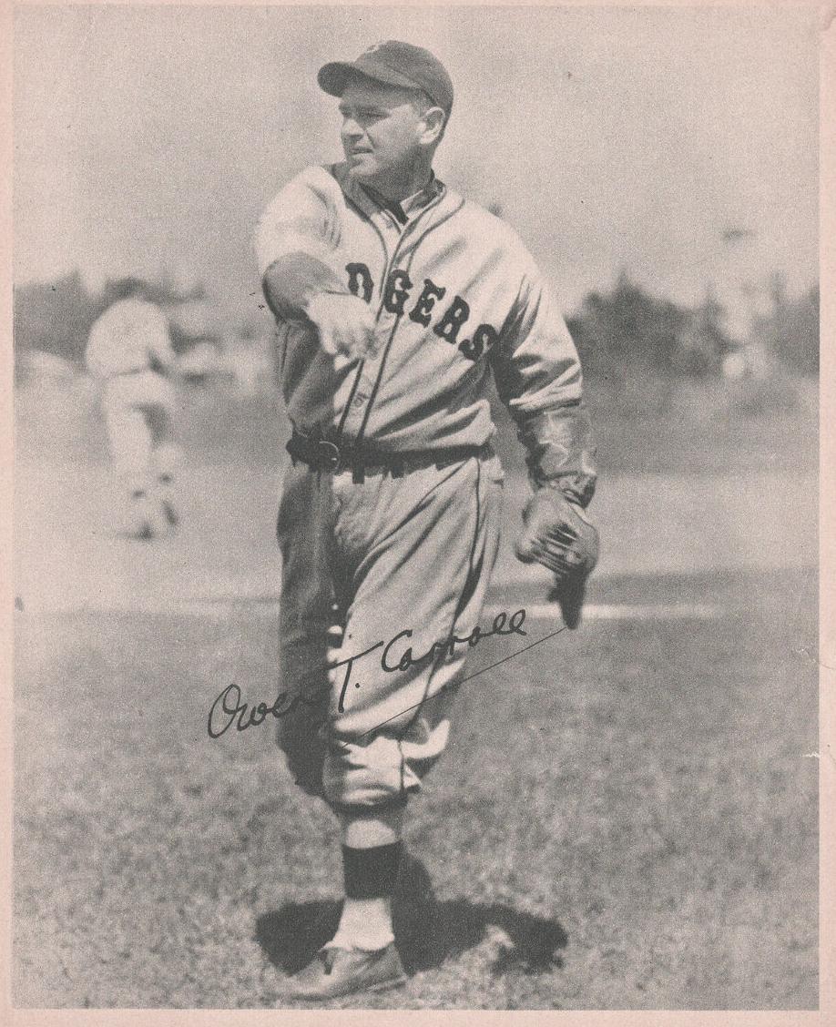 1934 R310 Butterfinger Premiums Baseball Owen T. Carroll #NNO PSA 2.5