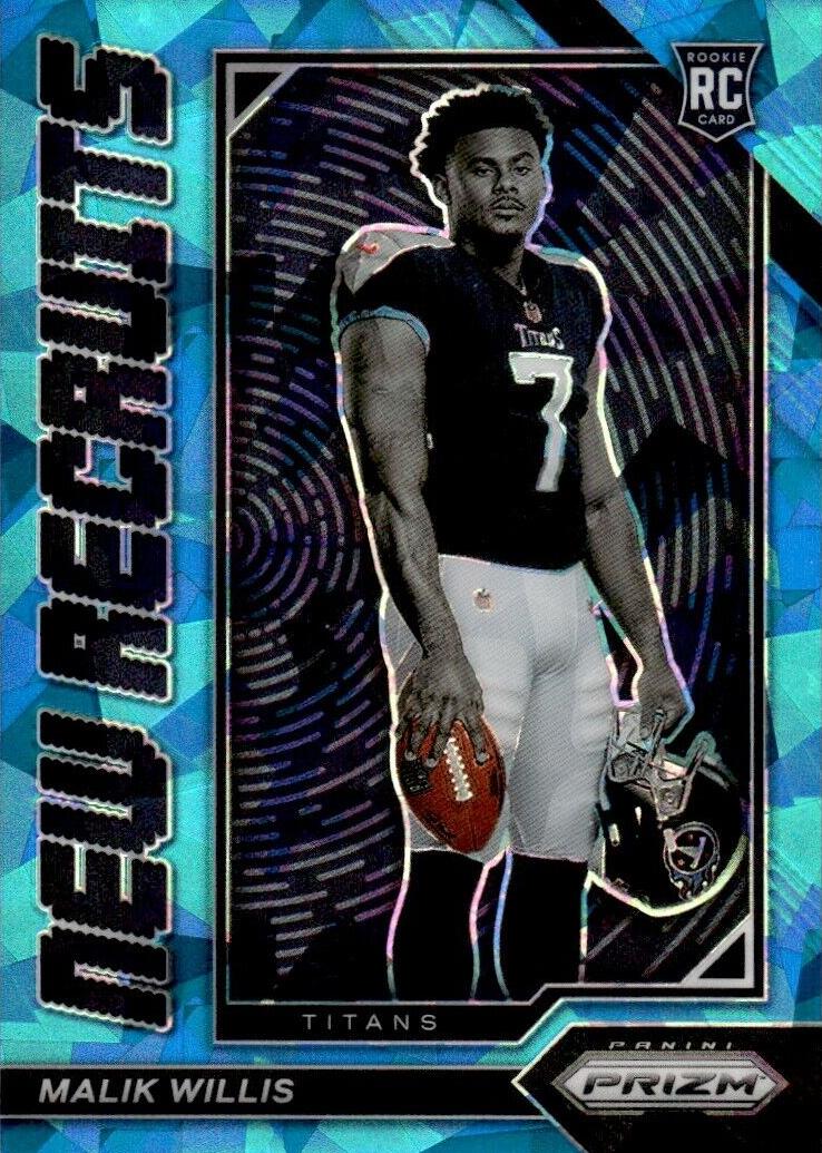 2022 Panini Prizm Football Malik Willis #NR-3 PSA 9