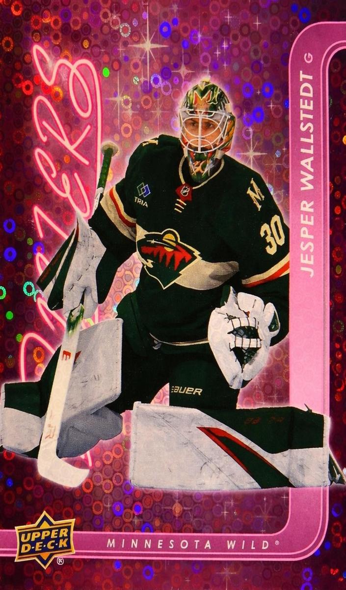 2024 Upper Deck Hockey Pink Jesper Wallstedt #DZ-53