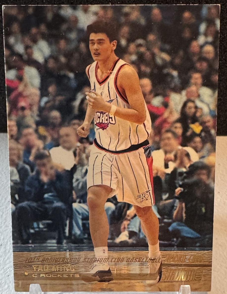 2002 Topps Stadium Club Basketball Yao Ming #101 PSA 9