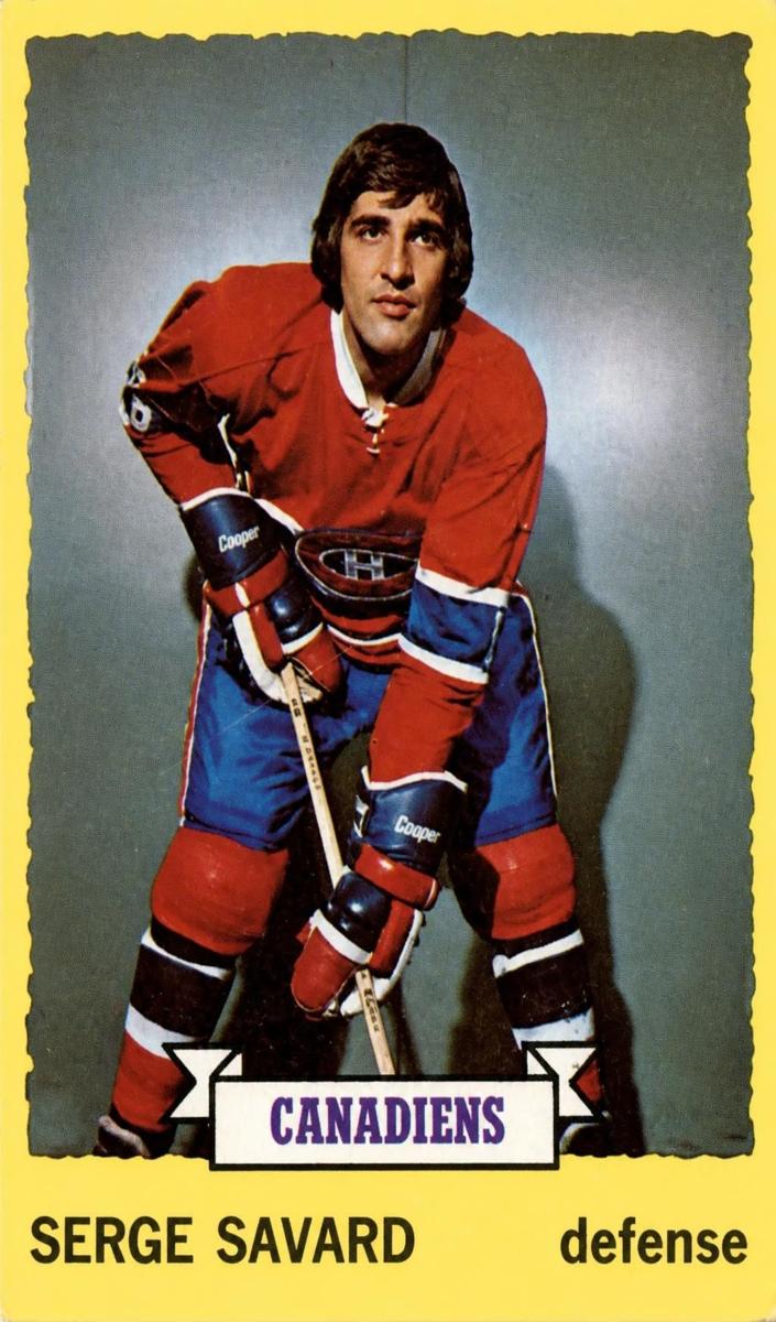 1973 Topps Hockey Serge Savard #24