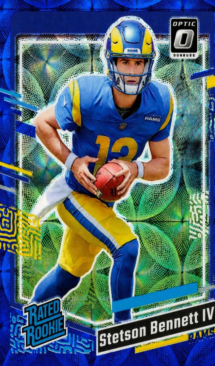 2023 Panini Donruss Football Blue Scope Stetson Bennett IV #358