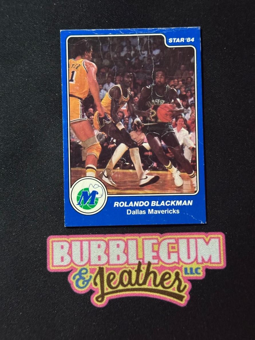 1983 Star Basketball Rolando Blackman #50 BGS 9