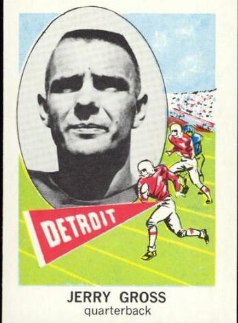 1961 NU-Cards Football Jerry Gross #164