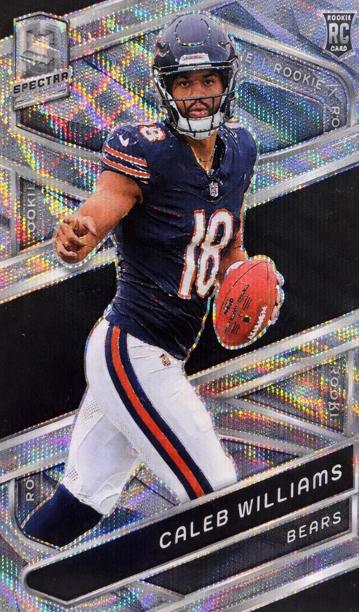 2024 Panini Spectra Football Wave Caleb Williams #111 PSA 10