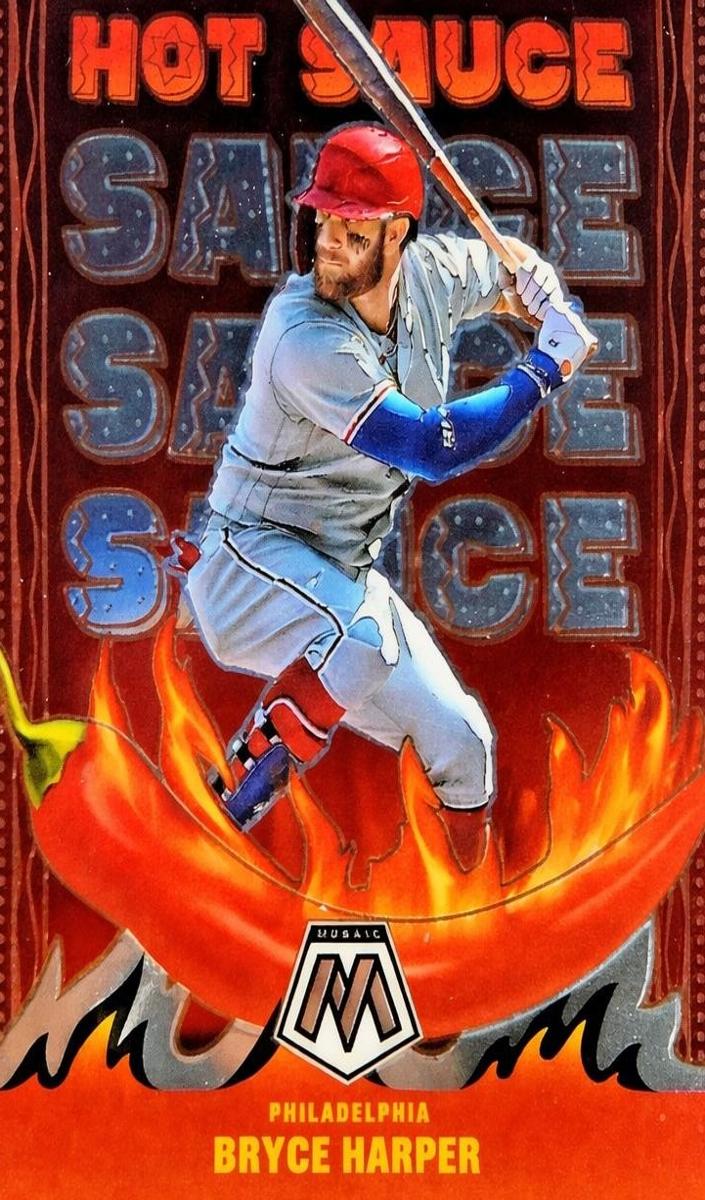 2021 Panini Mosaic Baseball Mosaic Bryce Harper #HS3 HGA 9