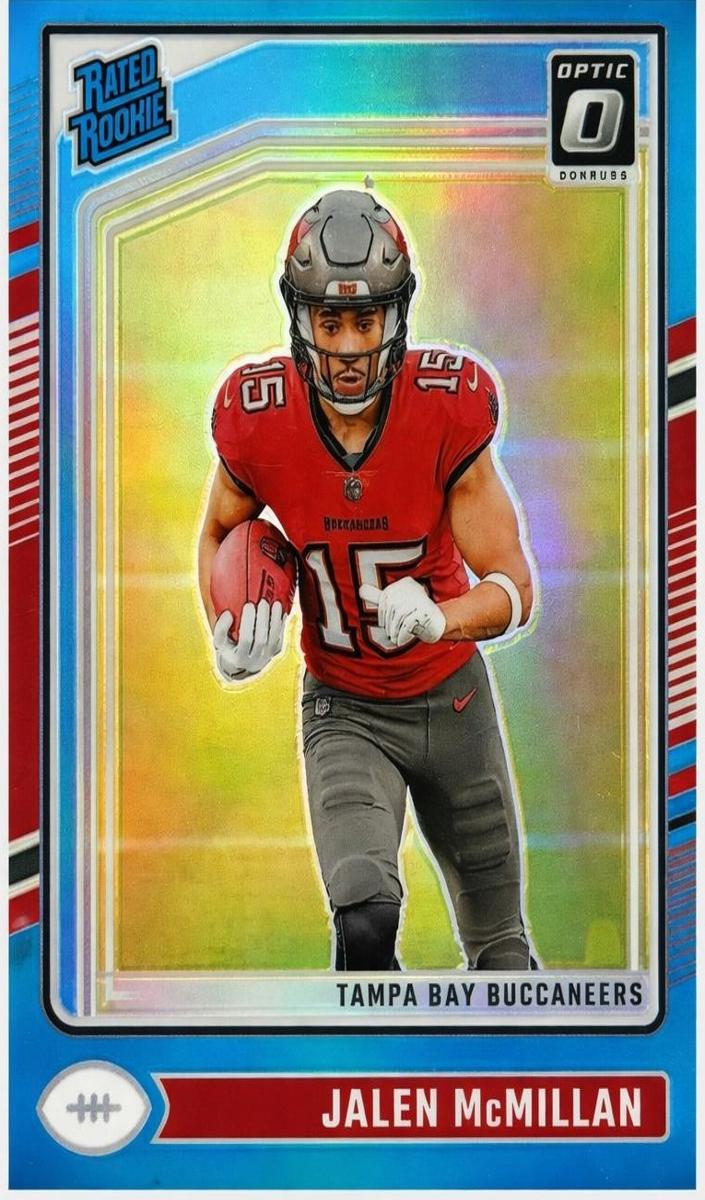 2024 Donruss Optic Football Aqua Jalen McMillan #239