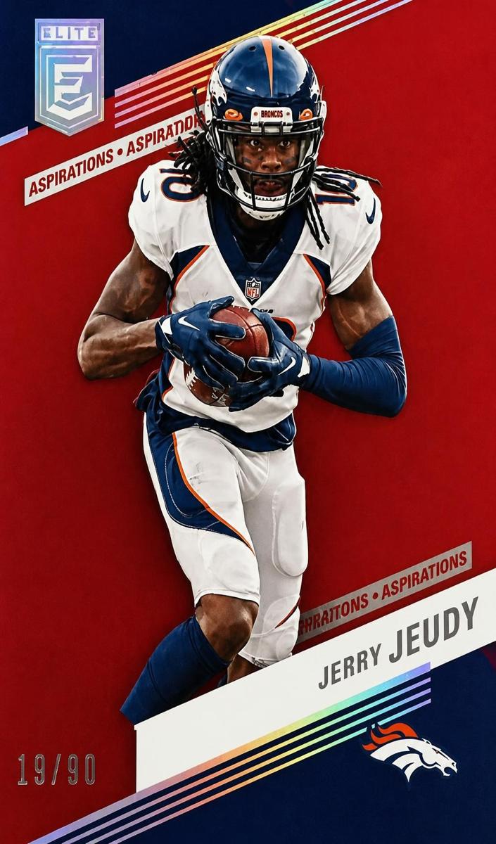 2023 Donruss Elite Football Aspirations Jerry Jeudy #50