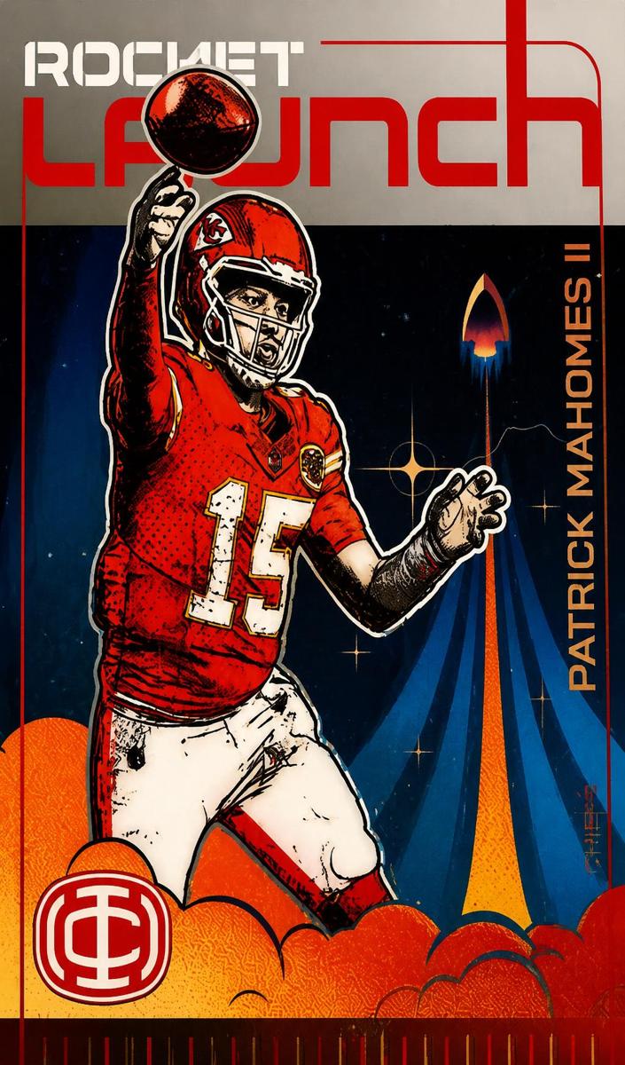 2025 Panini Mahomes Icon Collection Football Patrick Mahomes II #RL-3