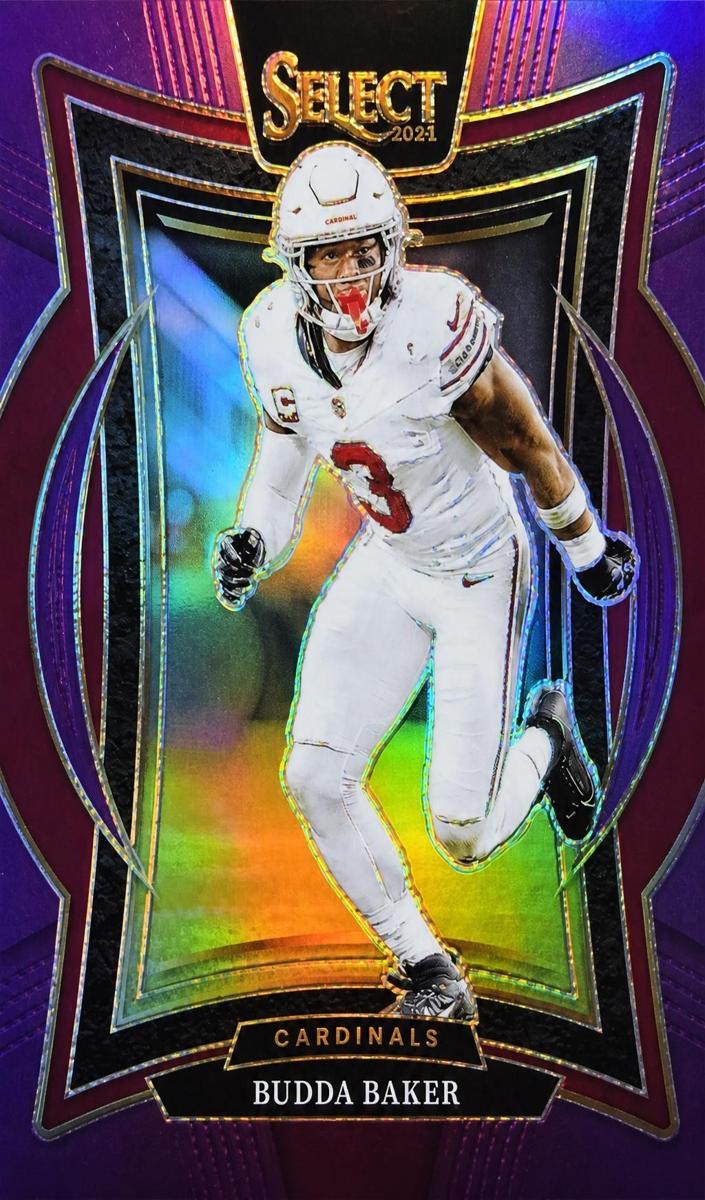2024 Panini Select Football Purple Budda Baker #14