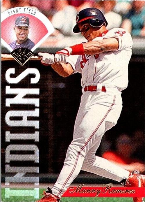 1995 Leaf Baseball Manny Ramirez #280